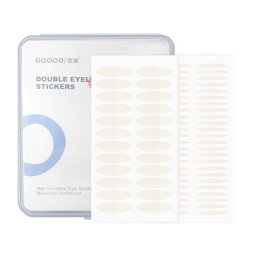 Gudi mesh lace sticks to water when exposed to water, double eyelid patch for women, natural and traceless, invisible, swollen eye bubbles, special artifact for beautifying eyes