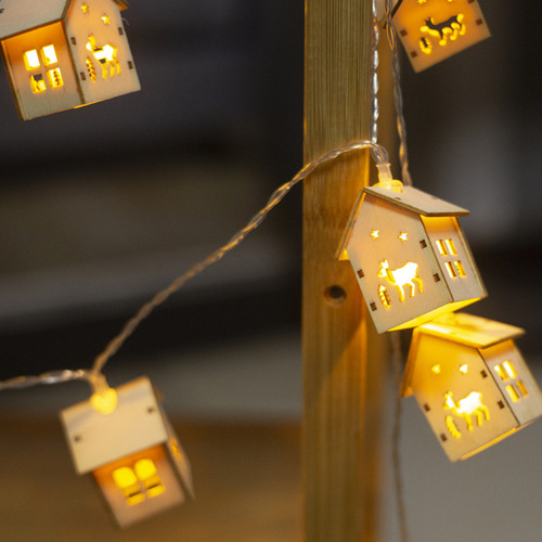 Cross-border supply of Amazon LED light strings, Christmas decorative light strings, Halloween small lanterns, flashing lights, shaped string lights