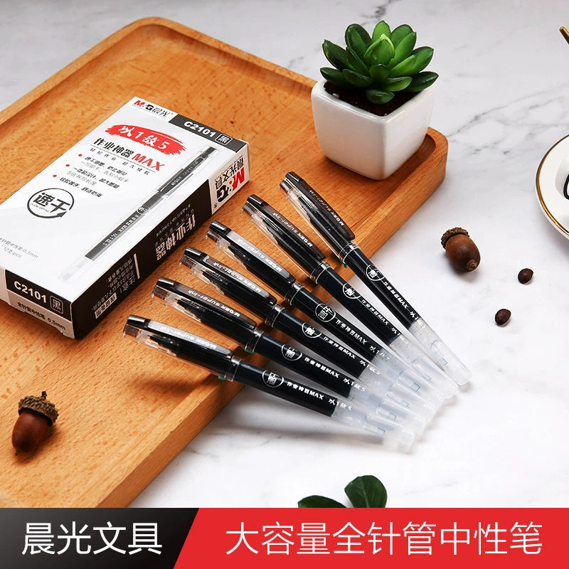 Capacious red rollerball pen for elementary school students, wholesale, 0.5mm