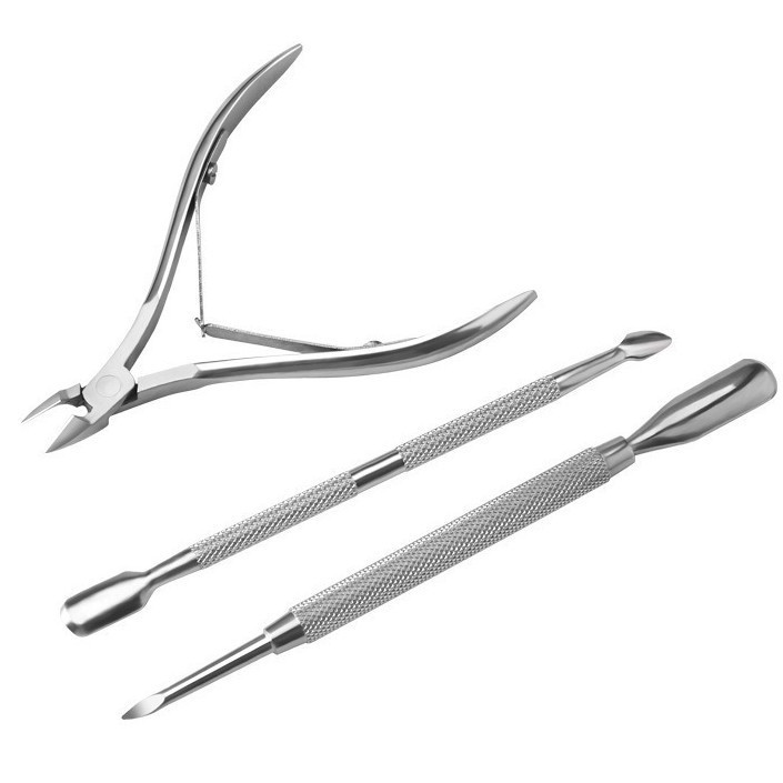 Stainless Steel Manicure Dead Skin Scissors to Remove Dead Skin Barbs Beauty Pliers Nail Groove Ingrown Nail Oblique Nail Scissors to Remove Dead Skin Tools