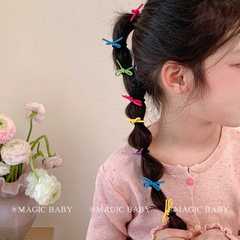 キャンディーカラーのヘアゴム、ベビーヘアゴム、甘くて可愛い女の子用ゴムバンド、子供用カチューシャ、ヘアアクセサリー、カチューシャ