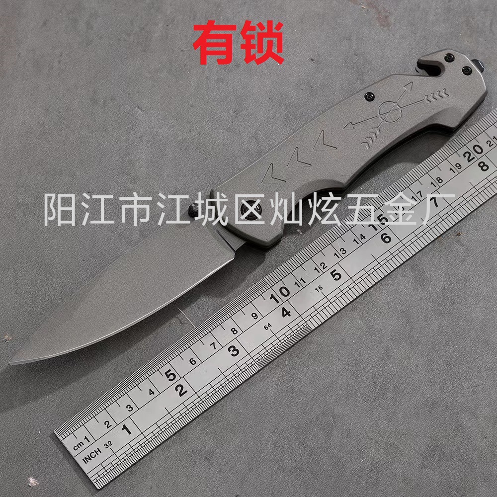 厂家直销户外战术折叠刀便携口袋小刀野营露营水果刀多功能户外刀