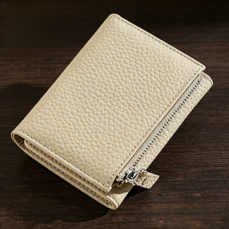 Top-layer cowhide men's wallet 2026 new model genuine leather anti-scan women's bank card holder multifunctional coin purse wallet