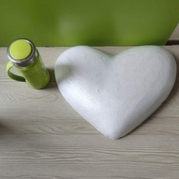 Baolilong espuma sólida tamaño del corazón melocotón medio amor decoración de la ventana boda apoyos pintados