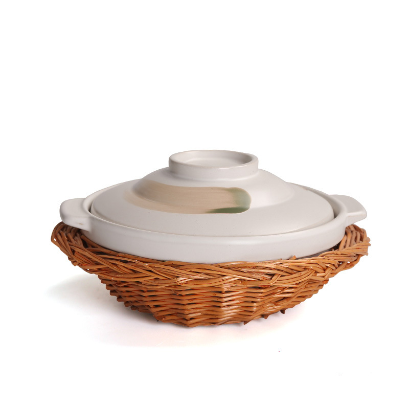 單手柄煲仔飯專用砂鍋家用老式啫啫煲瓦煲商用燃氣陶土干燒小沙鍋