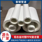 阻氧型PERT冷热水管铝合金衬塑PPR复合管内衬塑复合管市政专用