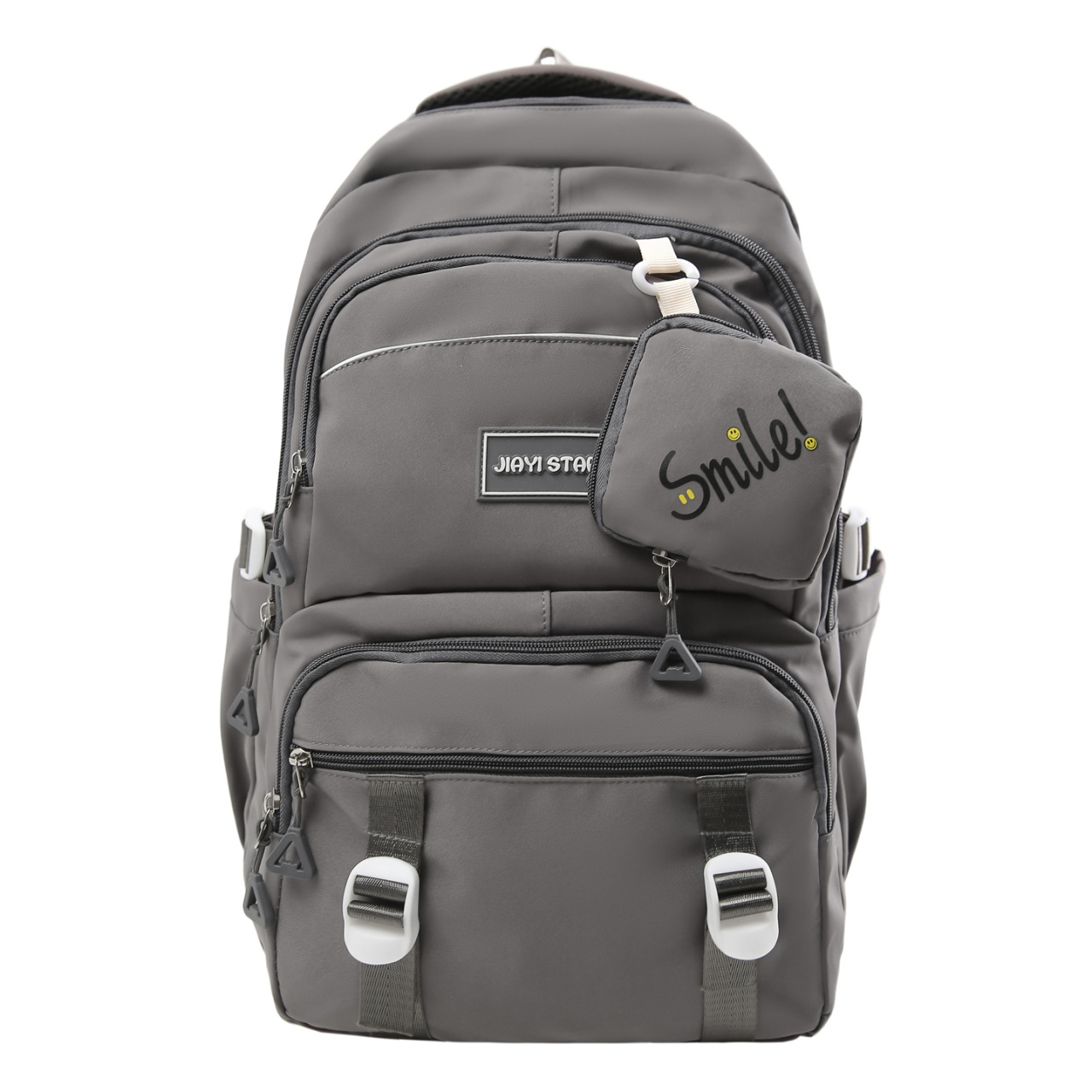 Mochila transfronteriza de alto valor de cara multicapa para reducir la carga, mochila de estudiantes de secundaria, mochila de dos piezas de computadora