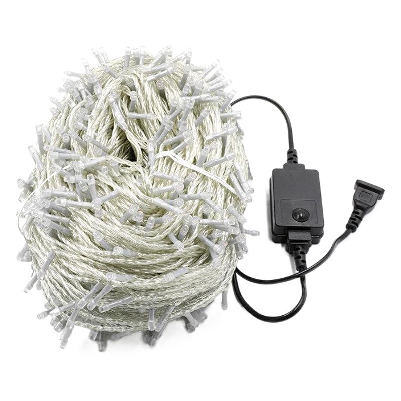 24V baja tensión estrellada Cadena de luz LED patio decoración del árbol luz intermitente iluminación de ingeniería al aire libre a prueba de agua luces de colores al por mayor