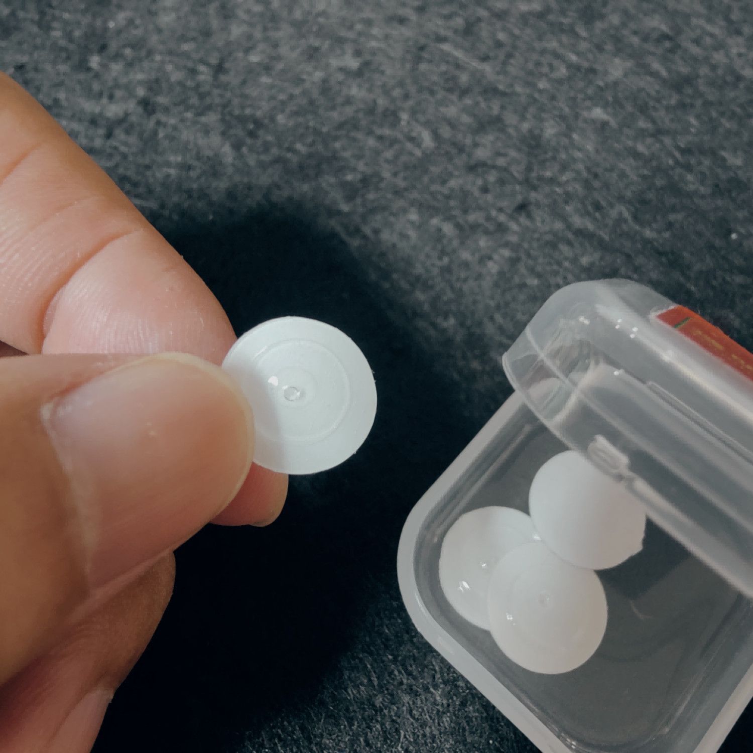 Magic Transparent Needle with Adhesive Backing, Round Marking Film, Thin Invisible Props