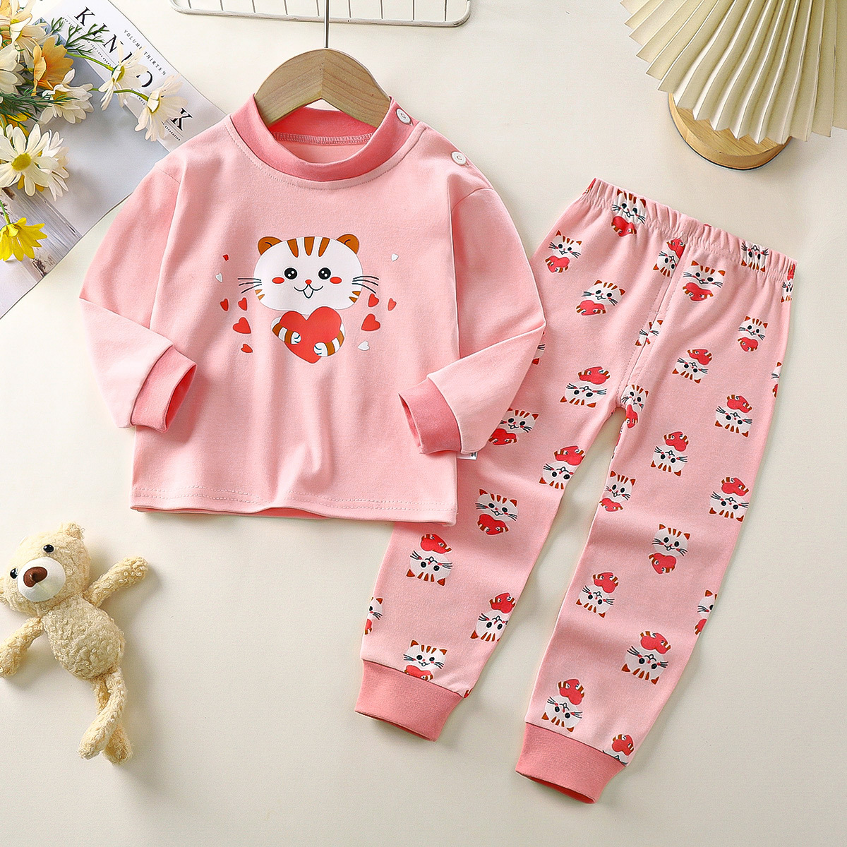 T-M 순면 슈트(핑크 키튼)