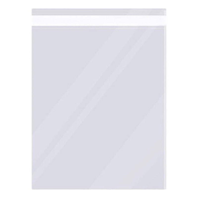 En stock PE bolsa autoadhesiva ropa zapatos bolsa de embalaje ropa engrosada bolsa de autosellado bolsa adhesiva transparente PE bolsa autoadhesiva