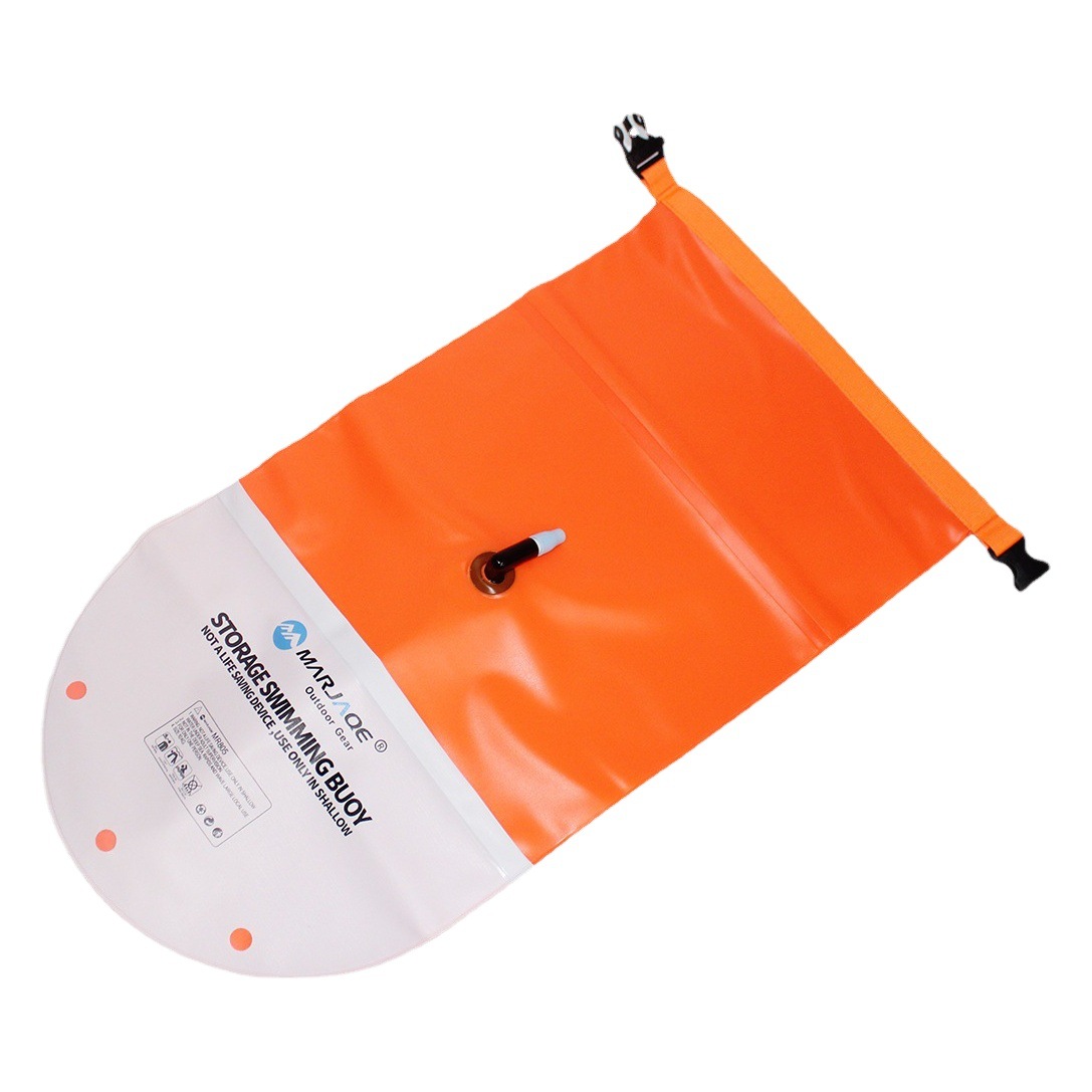 マイジャ千防水バッグMARJAQE水泳用フロート、収納可能、水筒、水泳バッグ、水泳リングを収納可能