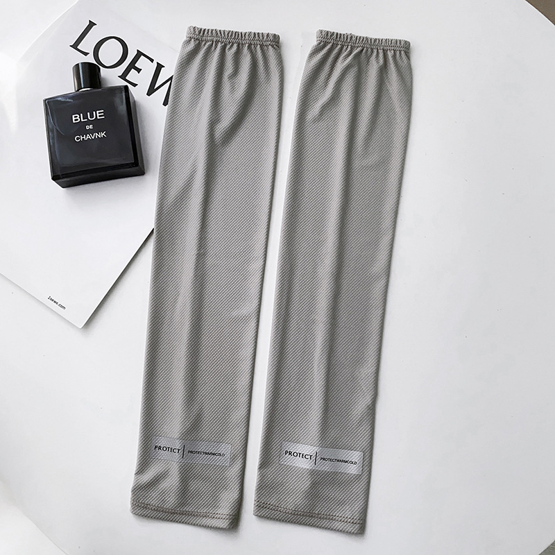 여름 팔 소매 유니섹스 한국 스타일 캐주얼 핸드 슬리브 야외 UV 보호 나일론 아이스 실크 선 스크린 슬리브