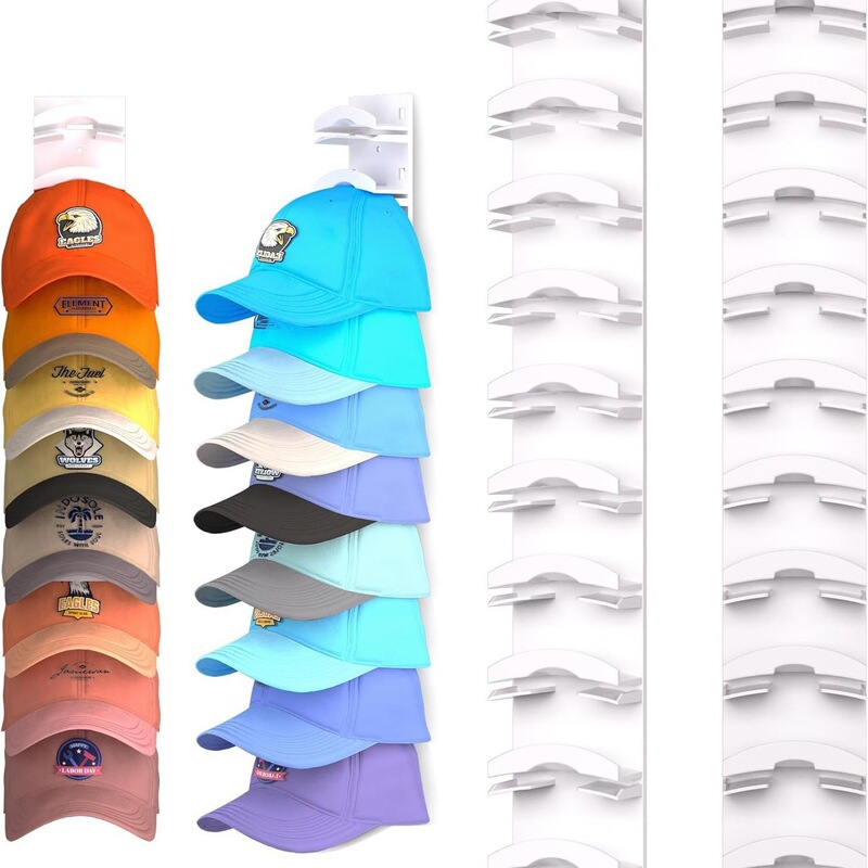 Hat Organizer for Baseball Caps免打孔棒球帽收纳架鸭舌帽收纳|undefined