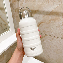 魔法瓶カップ 大容量 1000ml ケトル ウォーターカップ スポーツ メンズ ポータブル 学生 高見え女性 304 ステンレス鋼