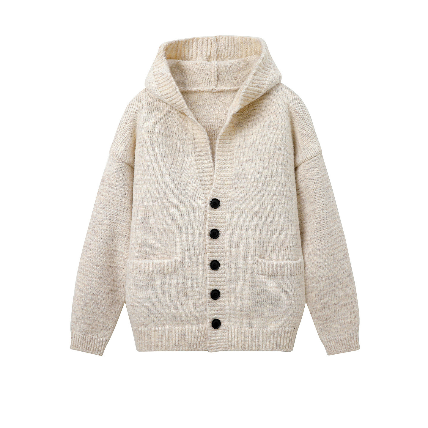 Explosiones transfronterizas de tamaño grande europeo con capuzas cardigan suéter de punto hombre chaqueta de invierno y otoño fábrica de marea de hipocaballo al por mayor