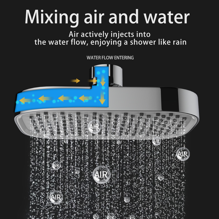 Pressurized shower head, household top spray, pressurized bathroom heater, shower head set, bathing shower head, shower head undefined