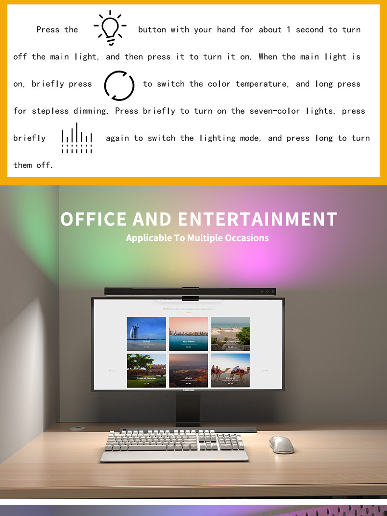 Business Notebook Laptop Thin and Light Office Computer Cost-effective Cross-border Wholesale Monitor Screen Eye Protection Lamp