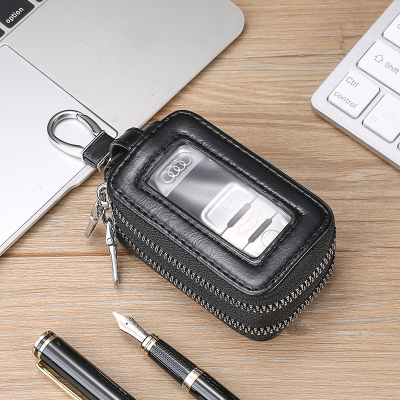 Doble cremallera Negro