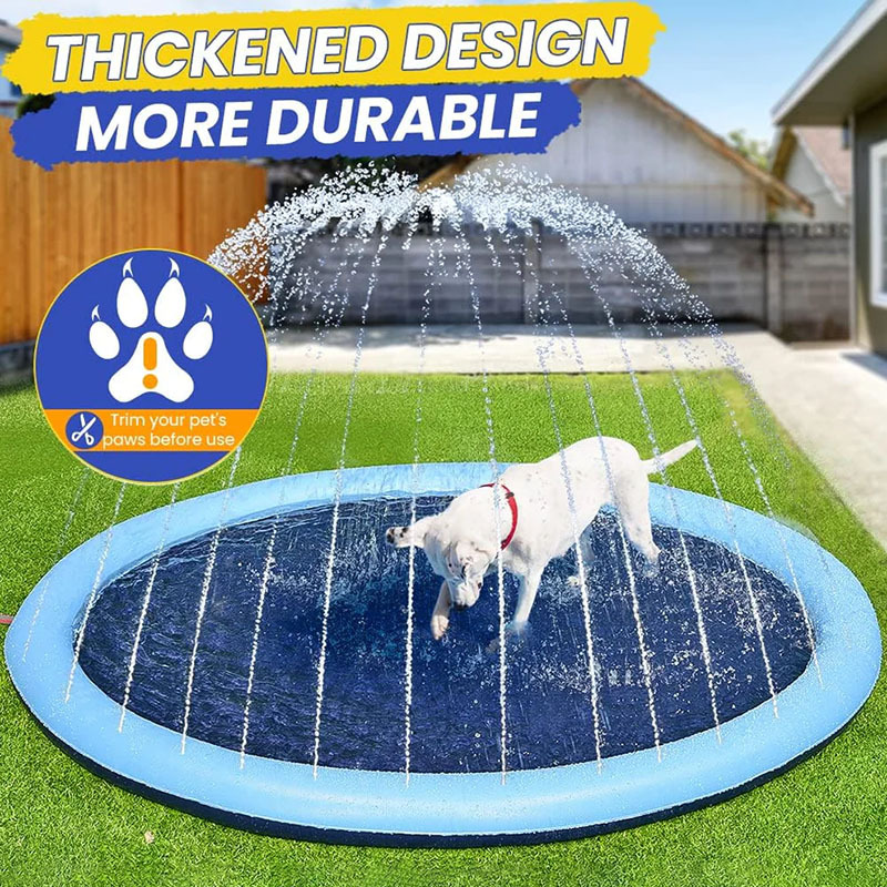 Transfronterizo spot mascotas espesar PVC mascotas al por mayor juegos de agua al aire libre cojín de agua de cojín de cojín