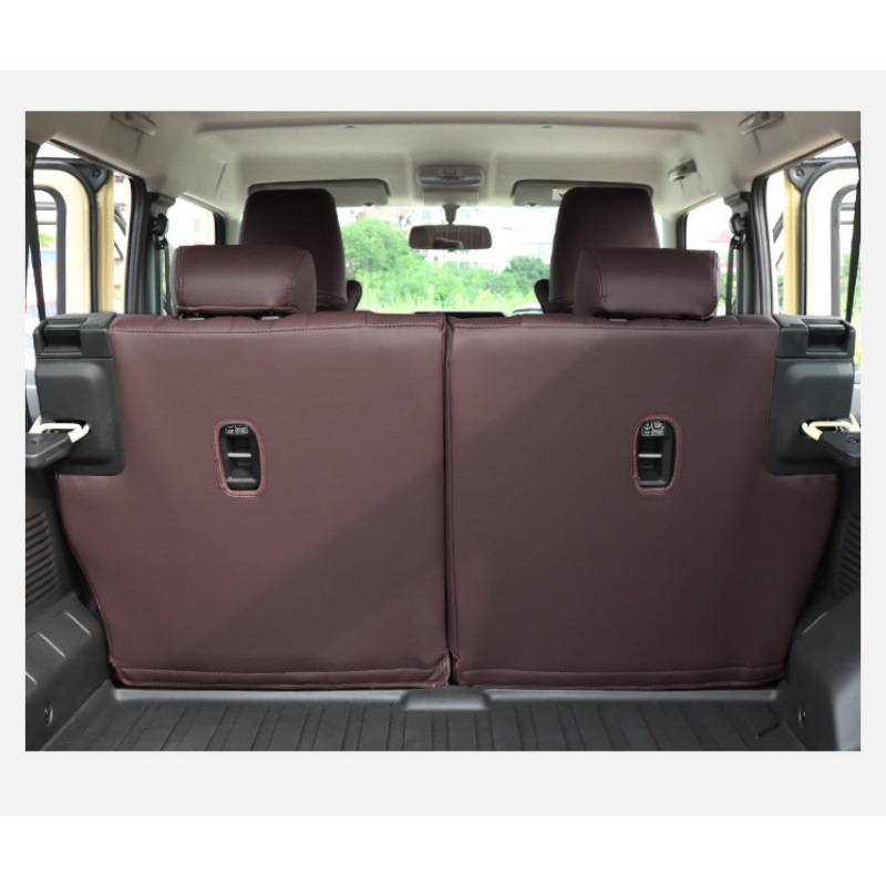 Suitable for 2023+ Suzuki Jimny 5-Door Special Car Leather Fully Surrounded Cushion Seat Cover Jc74 Jb74Xl