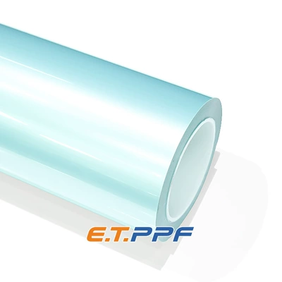 High Stretch Imported Base Material | Auto Color Change Film - tpu-liquid-metallic-stratosphere-blue-152m15m
