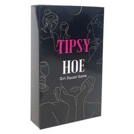 跨境 热销 全英文TIPSY HOE女生游戏 桌游 聚会娱乐游戏 卡牌现货