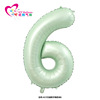 Green digital balloon, spring matcha, decorations suitable for photo sessions, new collection, 40inch