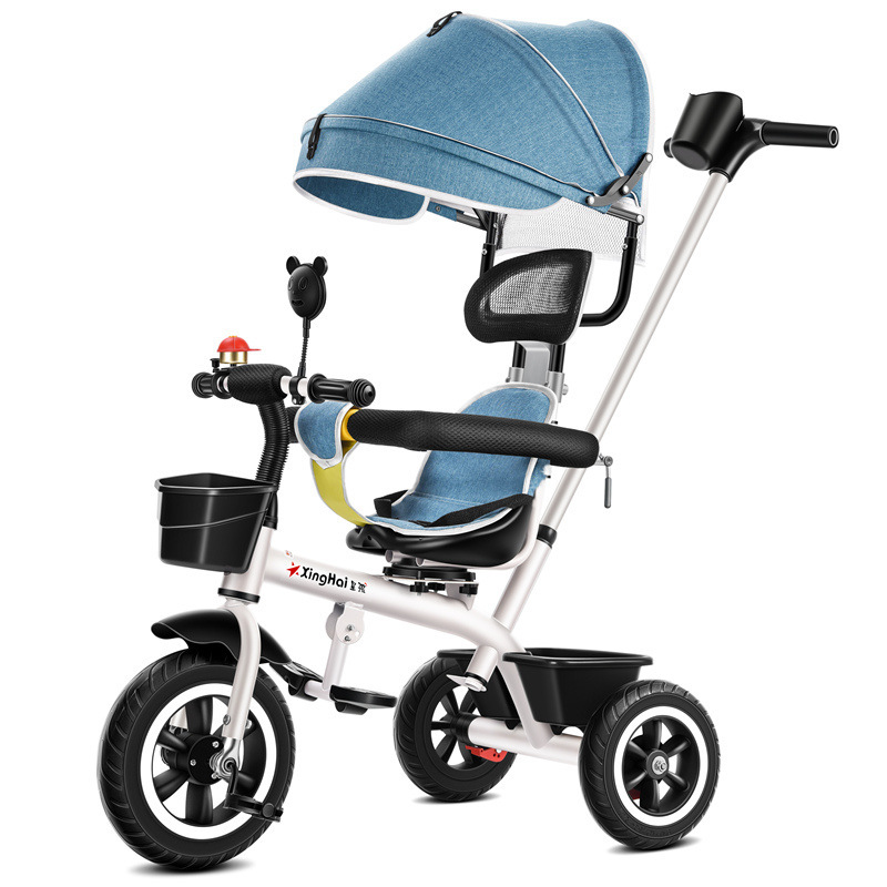 Triciclo infantil 1 - 3 - 2 - 6 años de edad, carro de bebé grande, bicicleta, carro de jardín de infantes image 55