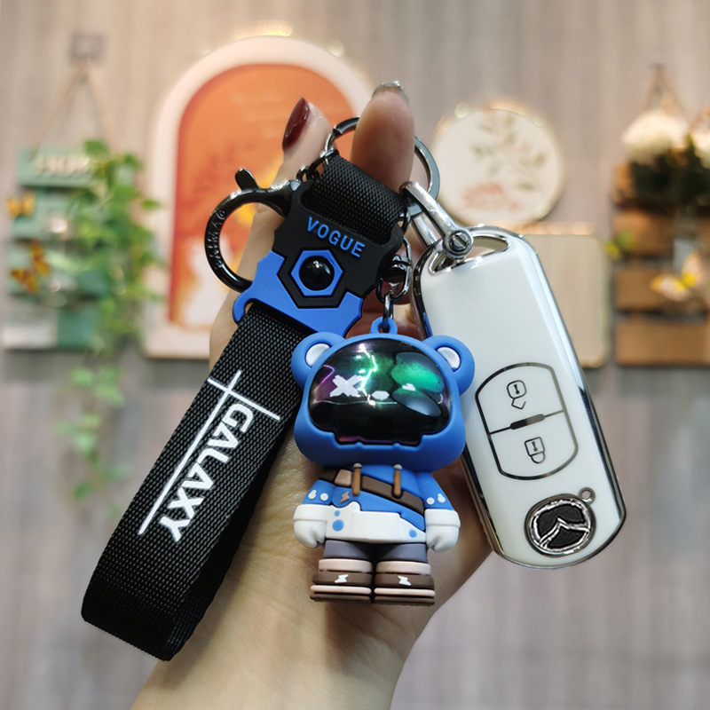 適用馬自達CX-5鑰匙套CX-4阿特茲CX-8高檔扣CX-30昂克賽拉3殼包扣