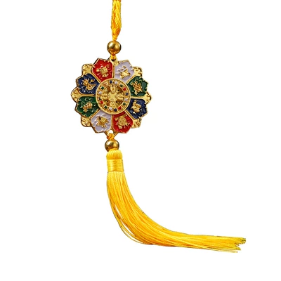Car hanging, car with Chinese knot pendant