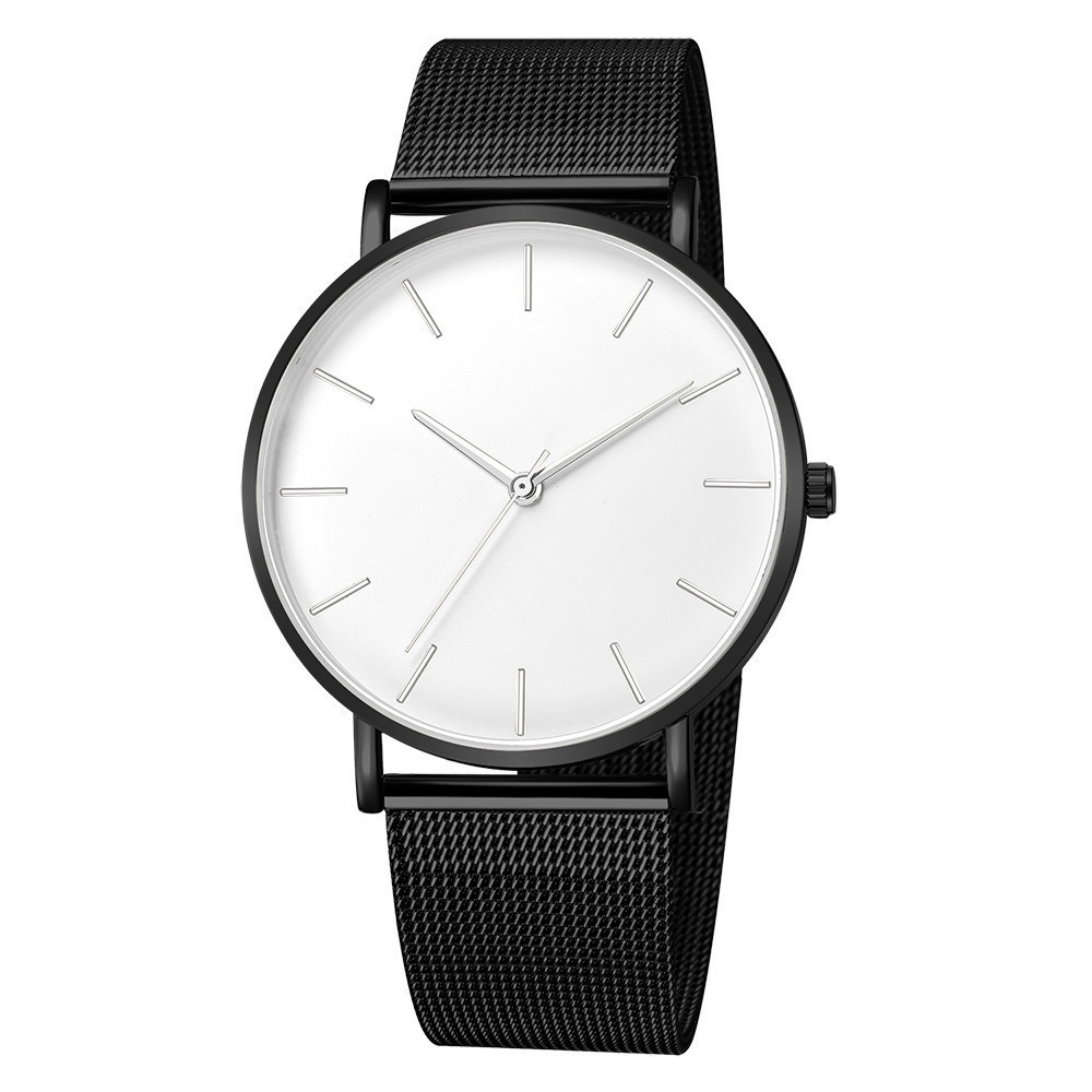 Pointer Display Type Classic Style Round Buckle Quartz Watch Men's Watches