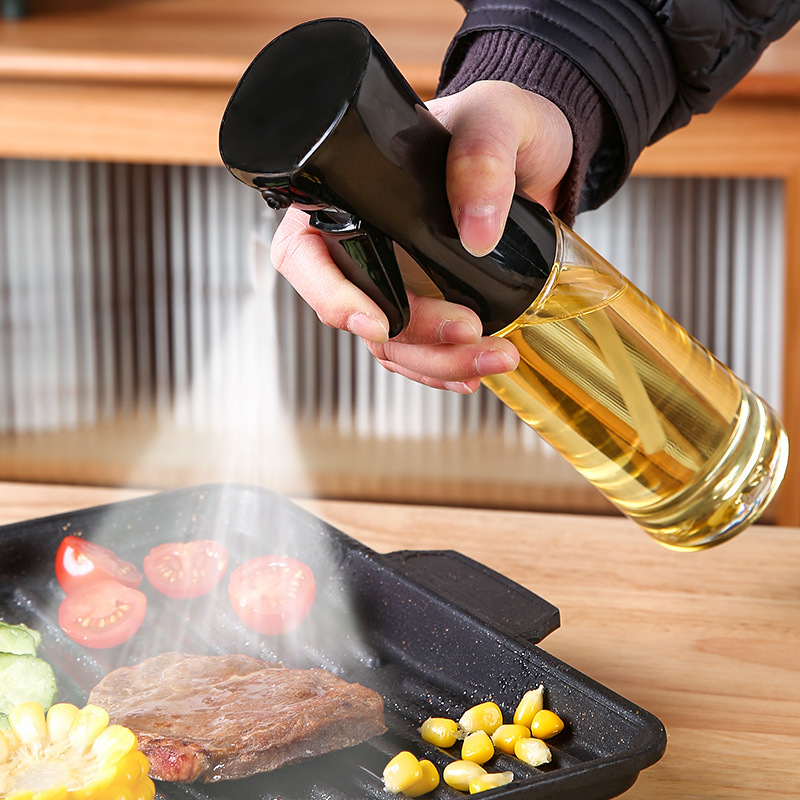 Japanese Oil Spray Pot Air Fryer Oil Spray Bottle Spray Mist Home Kitchen Edible OOil Barbecue Oil Tank