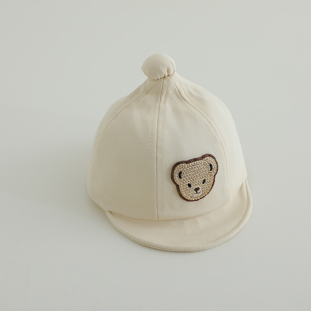 12-30 Sombreros para bebés de primavera y otoño delgados ajustables gorra gorra gor