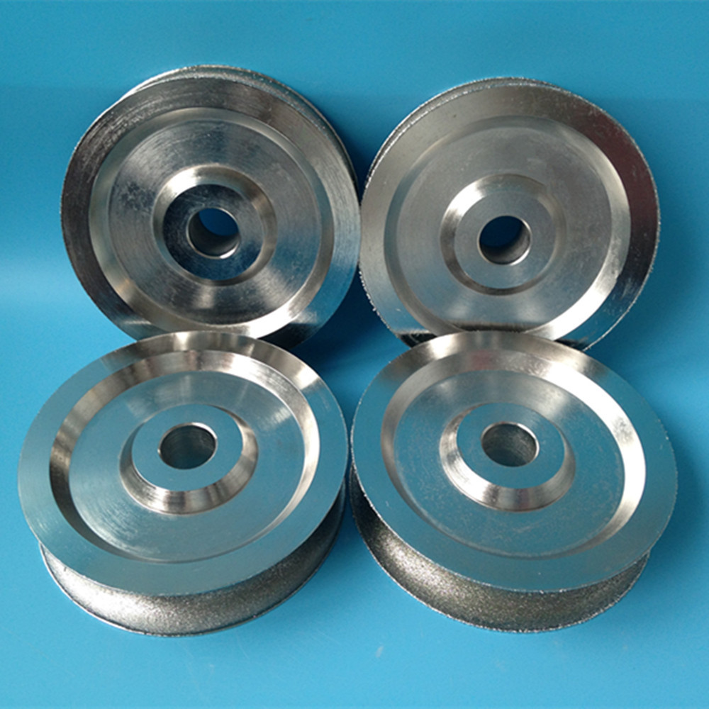 佛珠水磨机定型镀砂异型磨轮葫芦桶珠佛塔磨珠刀圆弧形金刚石砂轮