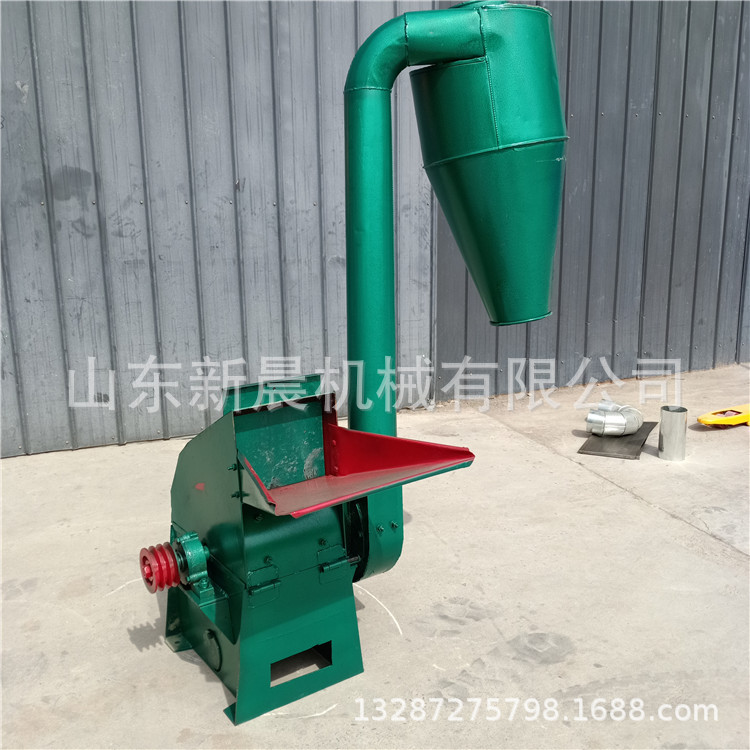 锤片式秸秆粉碎机 沙克龙稻麦粉糠机植物根茎粉糠机