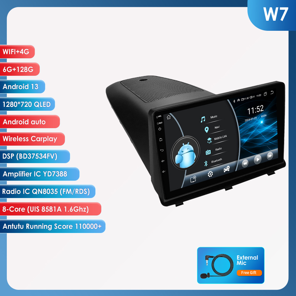 6+128g wifi+4g lte version 8581a carplay eight core