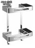 304 extra thick glossy double-layer square frame (no need for punching glue + punching screw package)