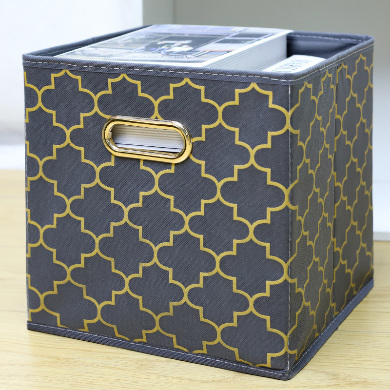 Amazon descubierto caja de almacenamiento de juguete cesta plegable caja de almacenamiento cajón armario caja de almacenamiento al por mayor