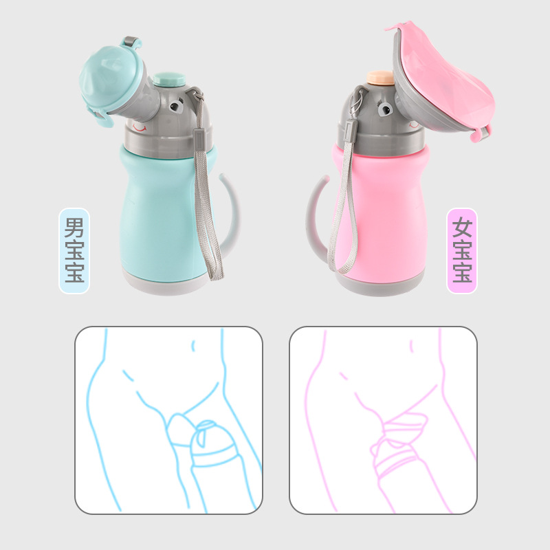 Car urinal car travel portable children urinal boy baby girl toilet leak-proof urine artifact