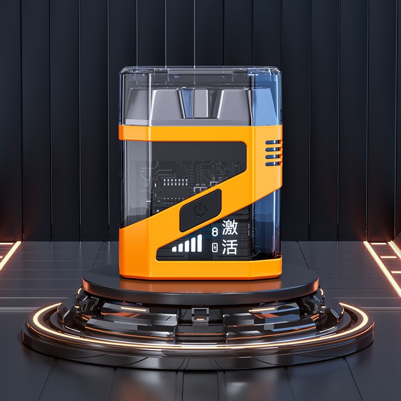 Afeitadora eléctrica transfronteriza, afeitadora portátil recargable, pistola de acero pequeña para hombre, Douyin, tres cabezales súper limpios