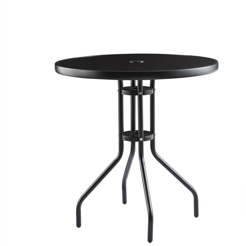 Mesas y sillas de balcón para exteriores, mesas y sillas de té de ratán de plástico PP, sillas de ratán de estilo nórdico para ocio al aire libre, venta al por mayor del fabricante.