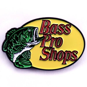 Fishing Enthusiasts Enamel Pin Retro Metal Badge