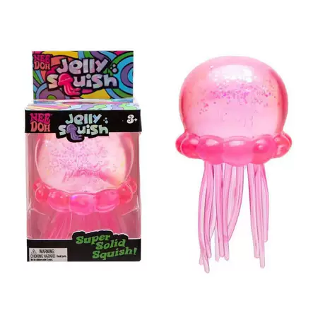 Jellyfish maltose squishy toy - pink