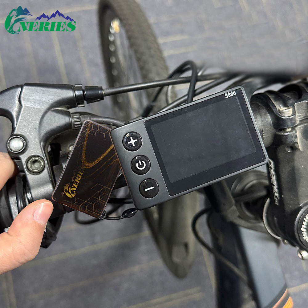 S866 Electric Bicycle Nfc Function Color Screen Five-Core Waterproof Head Speed Instrument Scooter Lcd Power Assist Display