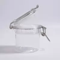 В наличии 200 мл из нержавеющей стали с защелкой Герметичная банка Candie Honey Jar Goodnight Mud Film Jar