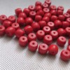 Red retro beads, wholesale