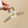 3# beige flower gripper 13cm