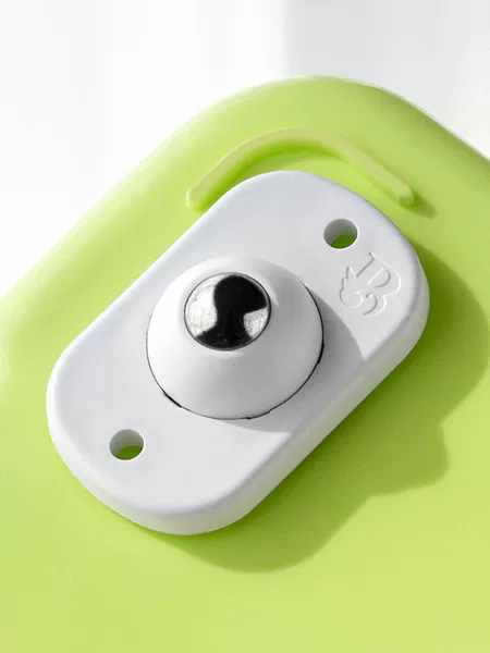 Cross-border Adhesive Type 360 ° Rotating Universal Wheel Household Non-perforated Single Bead Storage Box Furniture Pulley Roller