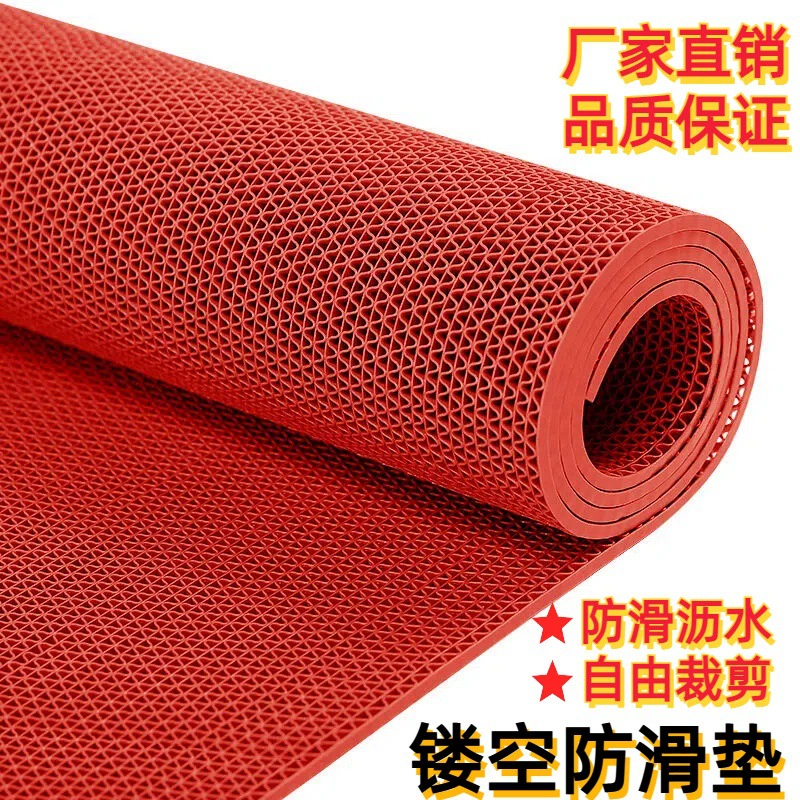 Толстый противоскользящие коврики для ванной комнаты дверной проем кухни выдолбленный водонепроницаемый коврик для ног наружный коммерческий ПВХ коврик